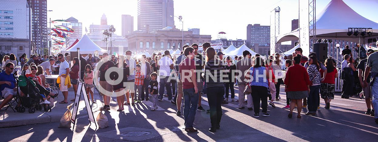 Downtown DSM Festival Crowd